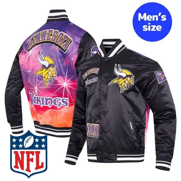 NFL公式 メンズ アウター スタジャン ミネソタ・バイキングス
