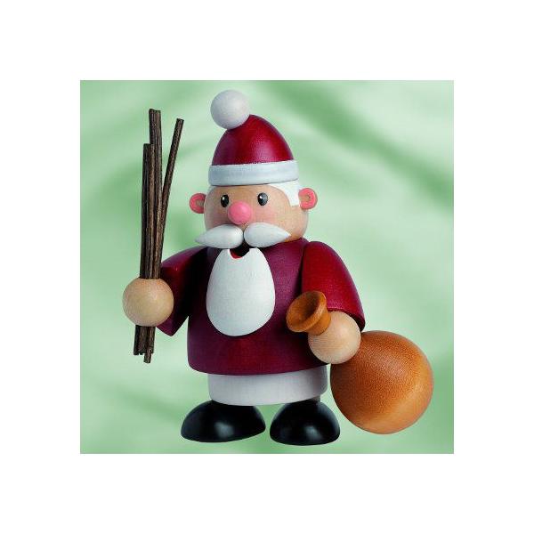 小さな煙だし人形 サンタさん （お香台）ドイツ伝統の木製品 コーン型