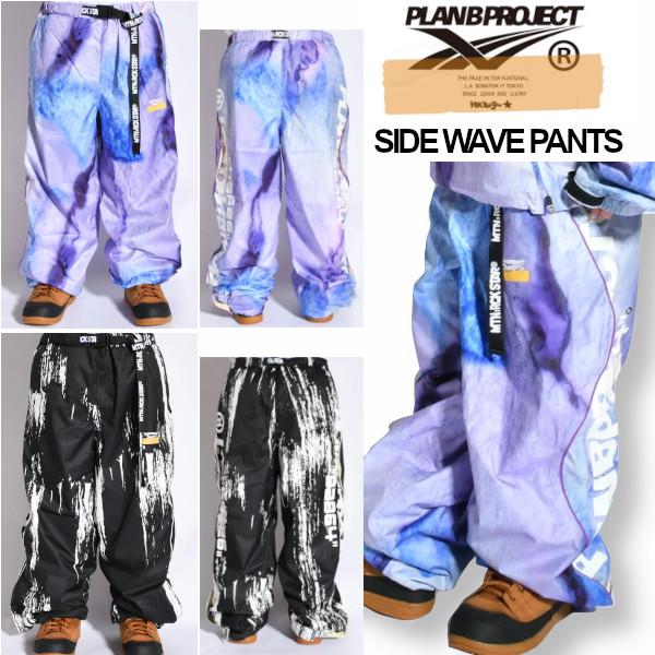 25-26 MTN,ROCK STAR PLAN B PROJECT SIDE WAVE PANTS マウンテン