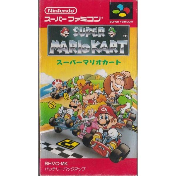 ☆SFC スーパーマリオカート (箱・説明書・カード付) *任天堂 : いち