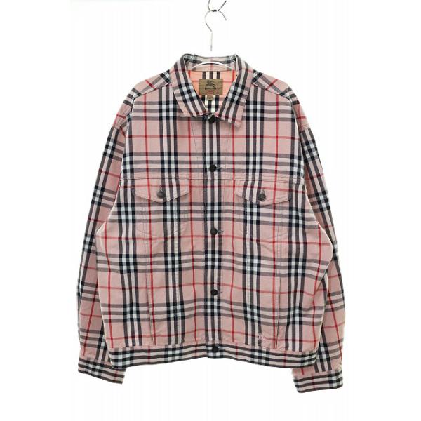 Supreme（シュプリーム） × BURBERRY 22SS DENIM TRUCKER JACKET XL