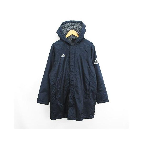 adidas（アディダス） ベンチコート アウター 長袖 フード ジップ