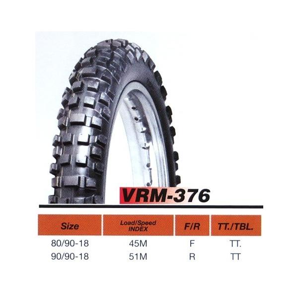 Vee Rubber VRM-376R 90/90-18 51M モトクロスタイヤ 18インチ Vee