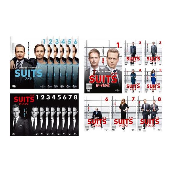 SUITS スーツ 全22枚 シーズン 1、2、3 レンタル落ち 全巻セット 中古