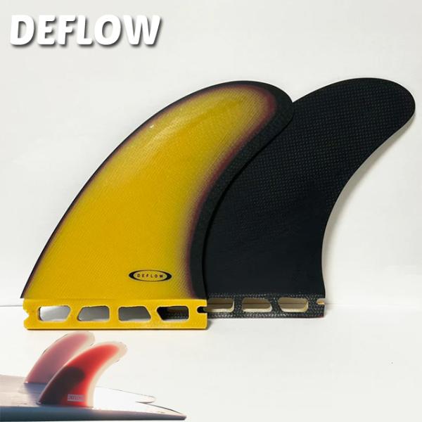 DEFLOW デフロウ ARIN FUT VIVID ORANGE サーフボード フィン ボード