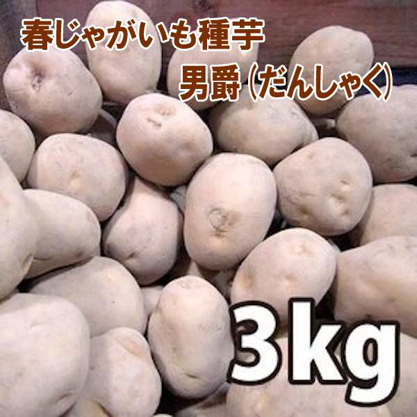 野菜・種/苗［春植えジャガイモ種芋］北海道産 男爵 男しゃく