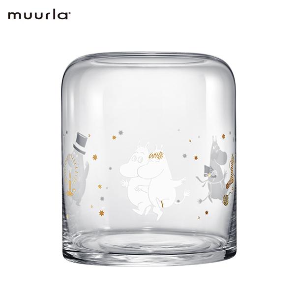 MOOMIN（ムーミン） キャンドル ホルダー ガラス 透明 クリア 北欧