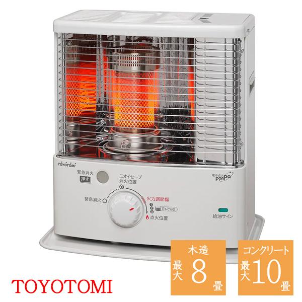 トヨトミ 石油ストーブ 反射型 RS-S2924-W TOYOTOMI 暖房 灯油
