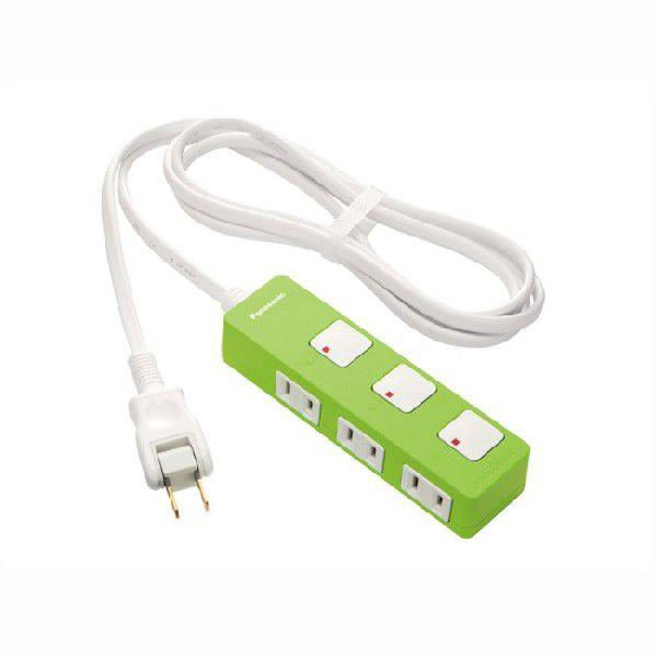 MERCURY（マーキュリー） 延長コード 2m 3口 コンセントタップ