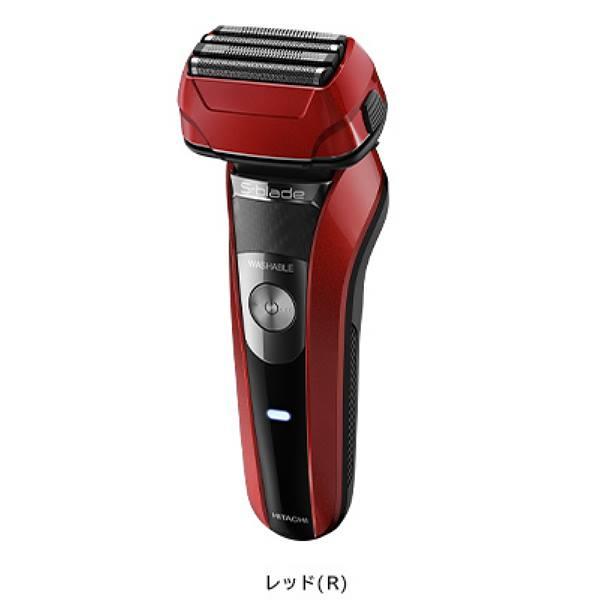 日立（HITACHI） シェーバー 4枚刃 ひげ剃り RMH-F470B-R レッド 往復