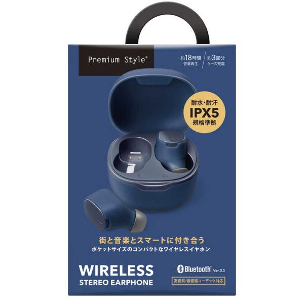 PGA 完全ワイヤレス ステレオイヤホン カナルタイプ Premium Style