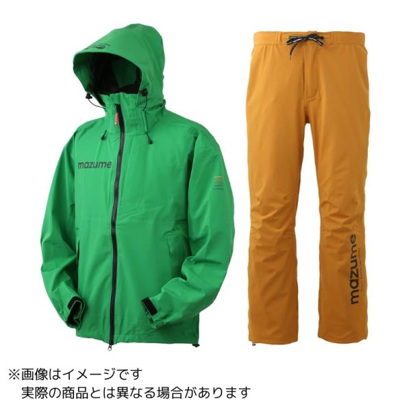 mazume mazume MZRS-756 コアレインスーツ ＃グリーン ＃L : つり具の