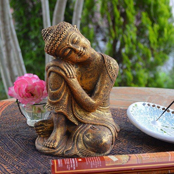 アジアン バリ 雑貨 ♪ブッダのオブジェ（Mサイズ23cm