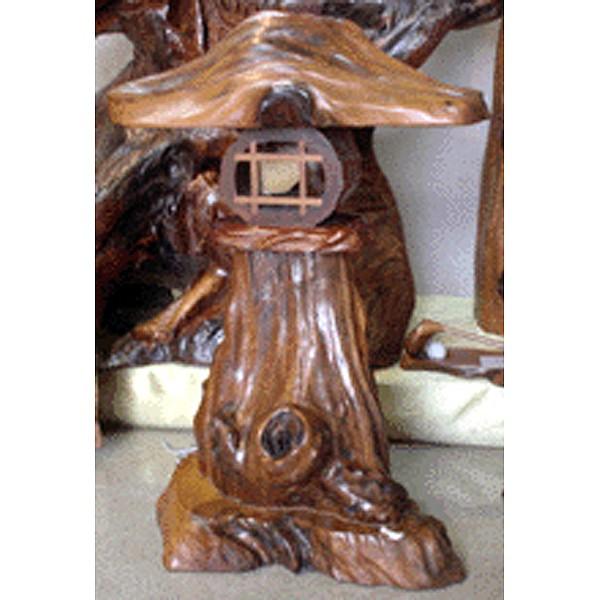 屋久杉 灯篭 品番46 : 屋久杉美術工芸館 - 通販 - Yahoo!ショッピング