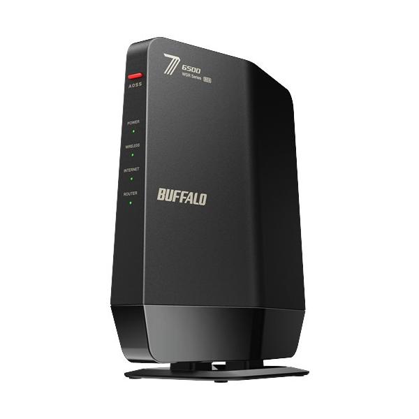 BUFFALO WSR6500BE6PBK Wi-Fi 7(11be)対応デュアルバンドWi-Fiルーター