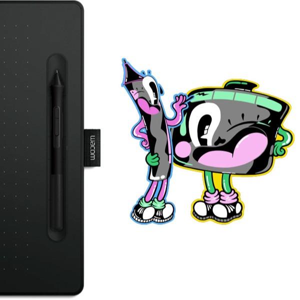 Intuos ワコム ペンタブレット Wacom Medium ワイヤレス CTL-6100WL/K0