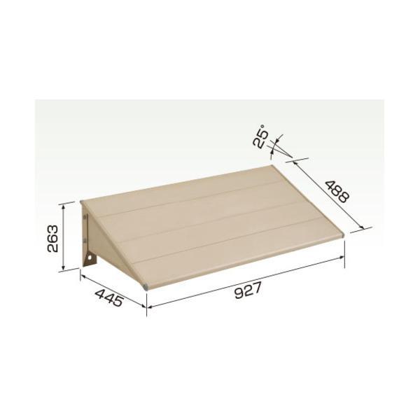 オーケー器材 エアコン室外機架台 アルミキーパー 壁面用防雪屋根
