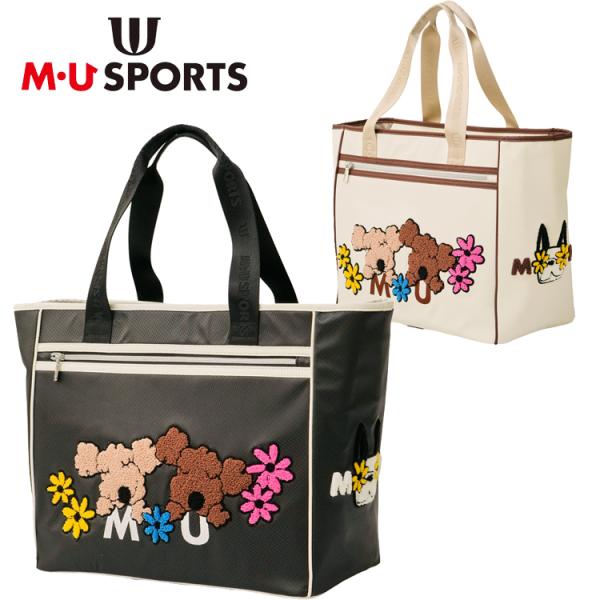 未使用級】M.U SPORTS ゴルフ トートバッグ 小物入れ 3点セット バッグ