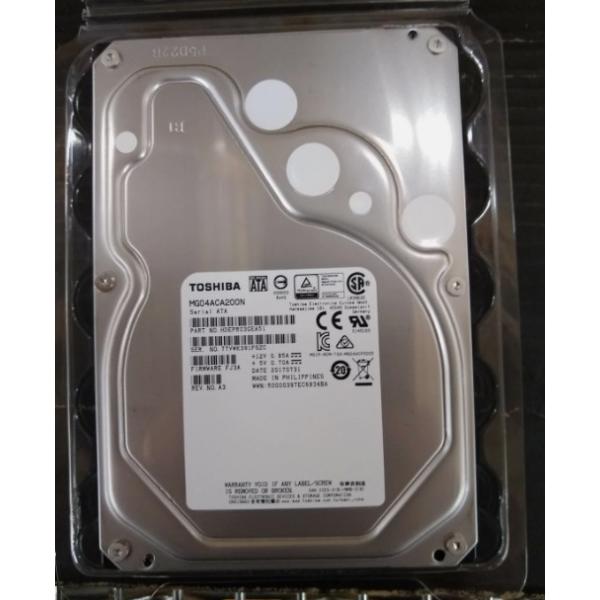 Toshiba MG04ACA200N 2TB 7.2K RPM SATA 6GBPS 3.5インチ HDD : ジョイ