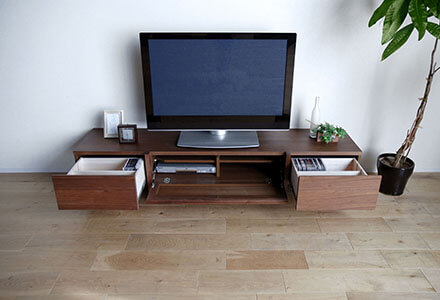 開梱設置無料]【大川家具】テレビボード 180/200cm幅 レグナ