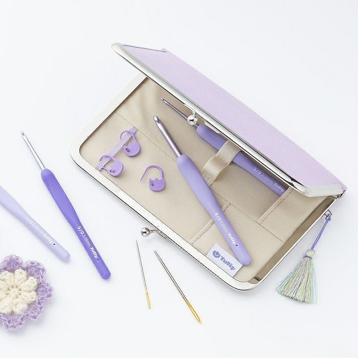 エティモ ムラサキ クッショングリップ付きかぎ針セット | リバティ