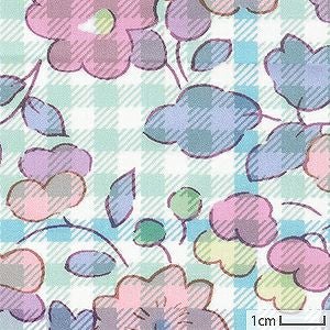 リバティプリント ベッツィ・チェック＜02P＞生地 （ホビーラホビーレ