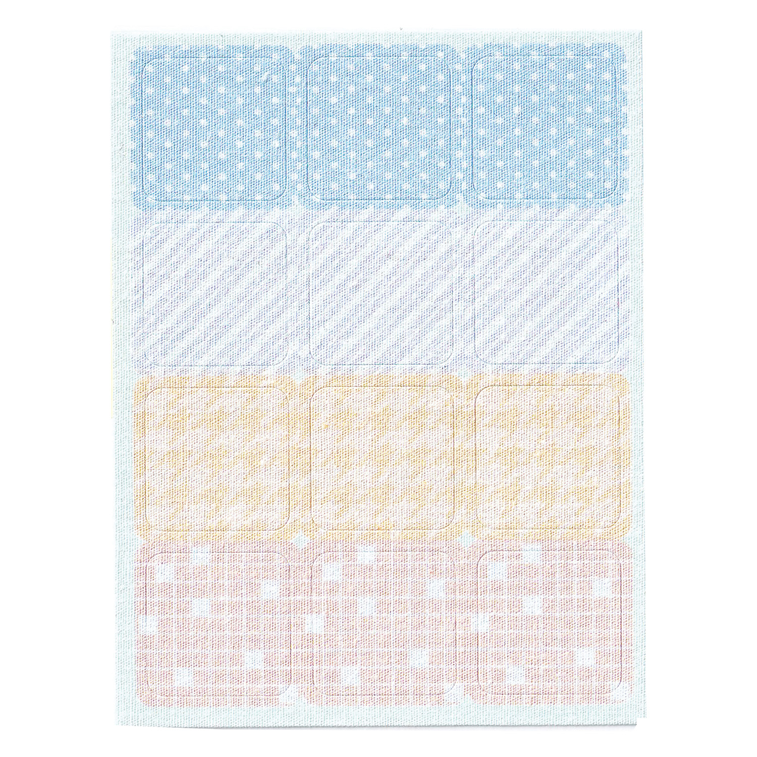 布に貼れるお名前シール アソートB|TUN-NSA3|商品カタログ|シヤチハタ