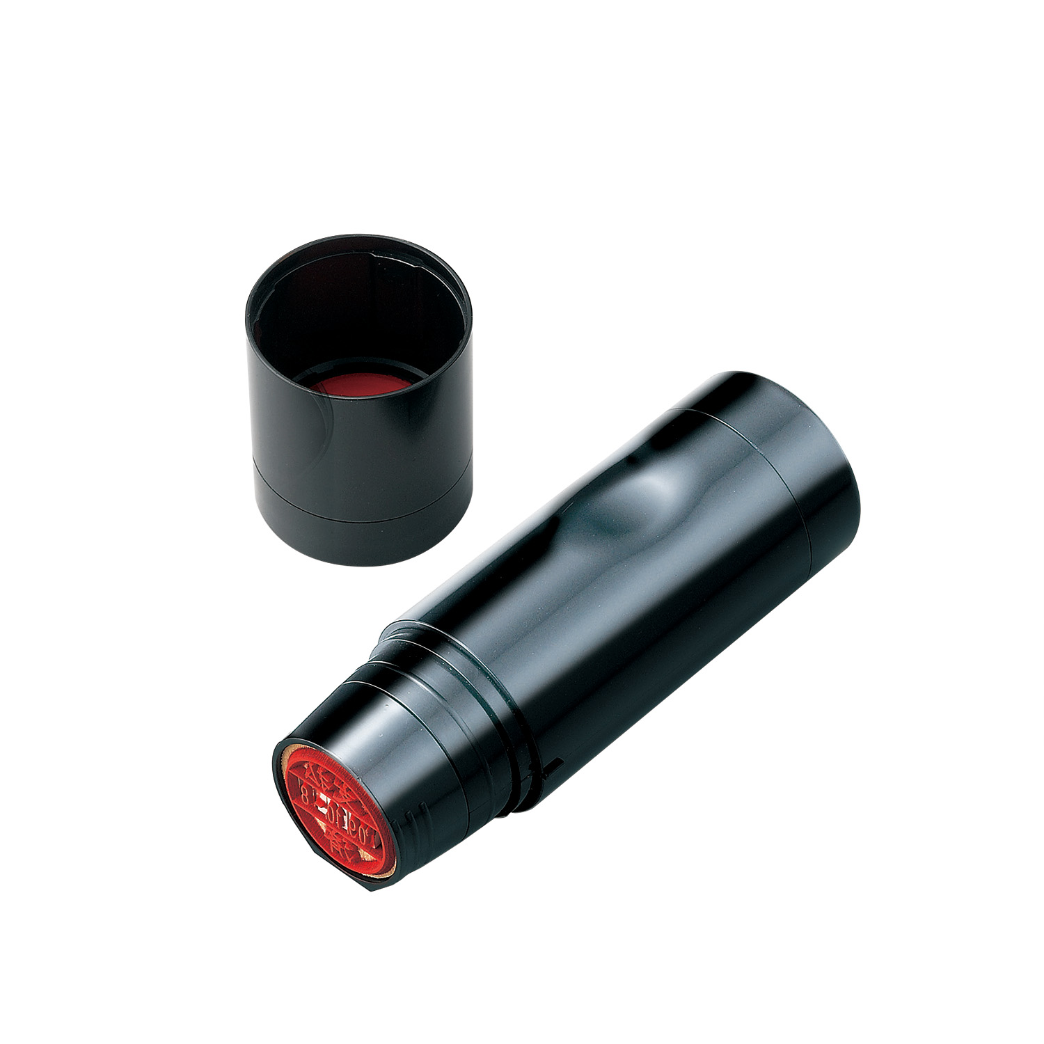 データーネームEX12号 キャップ式 ブラック 既製 黒|XGL-12H-K XGL-12M