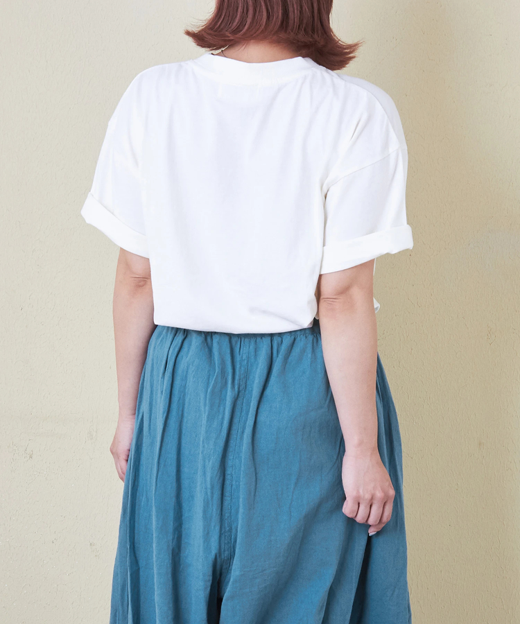 無地 キャンブリック イージー ガウチョ パンツ｜ファッション通販