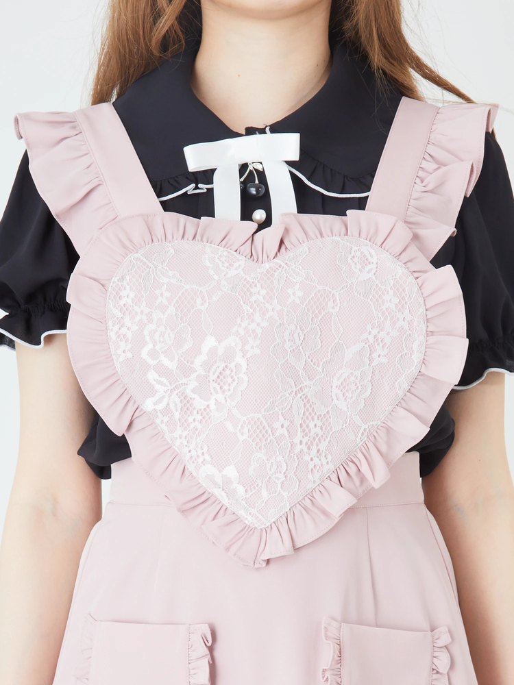 レースハートエプロンSK - Ank Rouge(アンクルージュ)のスカート