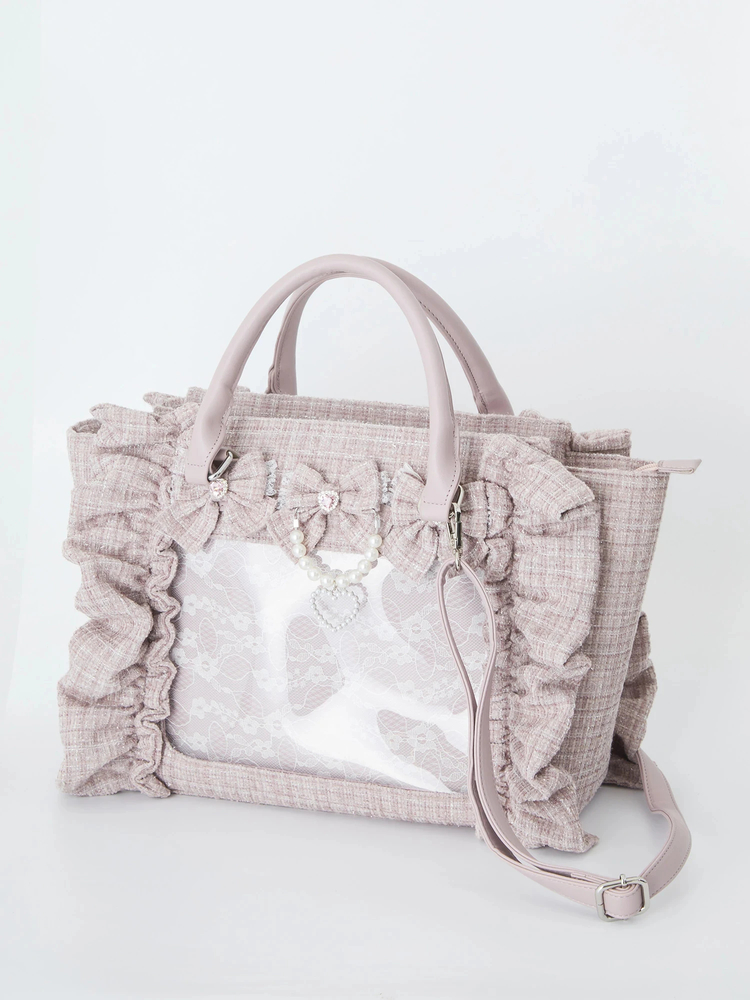 新色＆再販】確定ファンサのおまじないツイードBag 大 - Ank Rouge