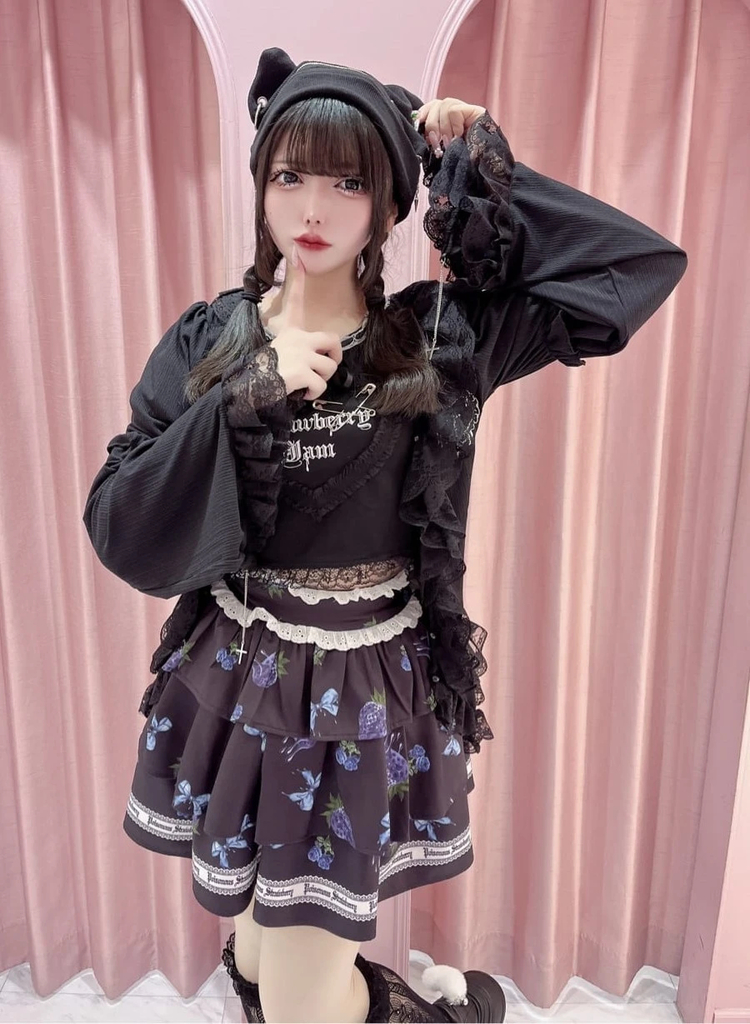 ゴシックメルトストロベリースカート - Jamie エーエヌケー(ジェイミー