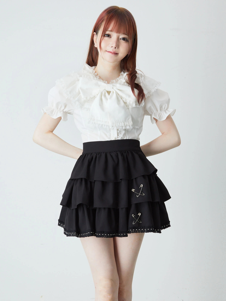 ティアードチェックスカパン - Jamie エーエヌケー(ジェイミーエー