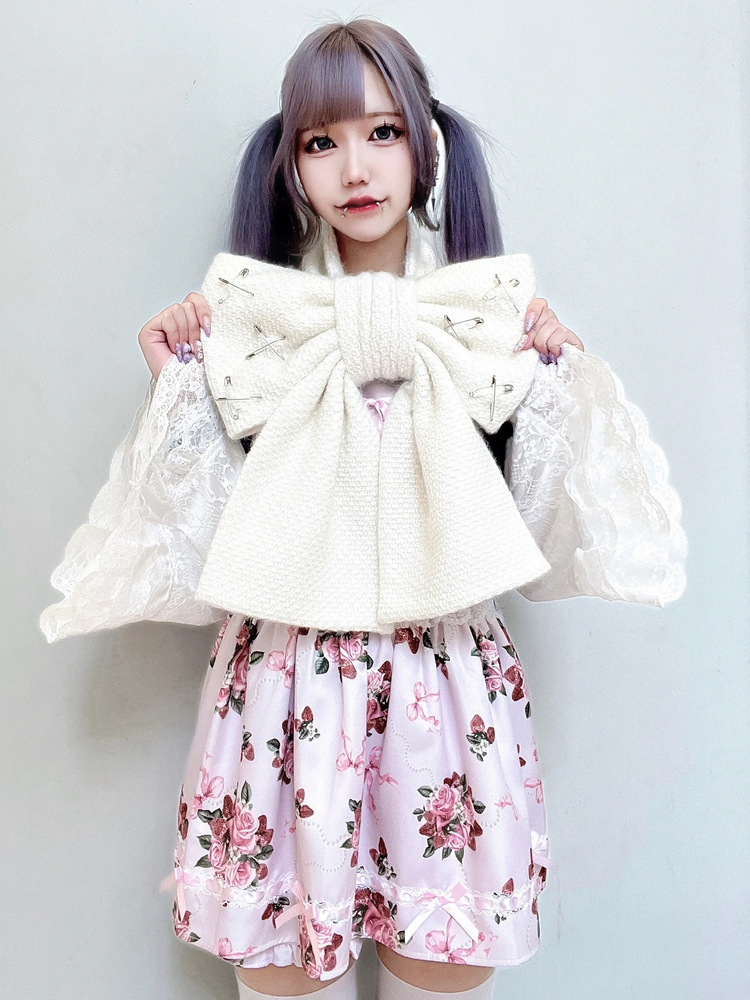 安全ピンおリボンストール - Jamie エーエヌケー(ジェイミーエー