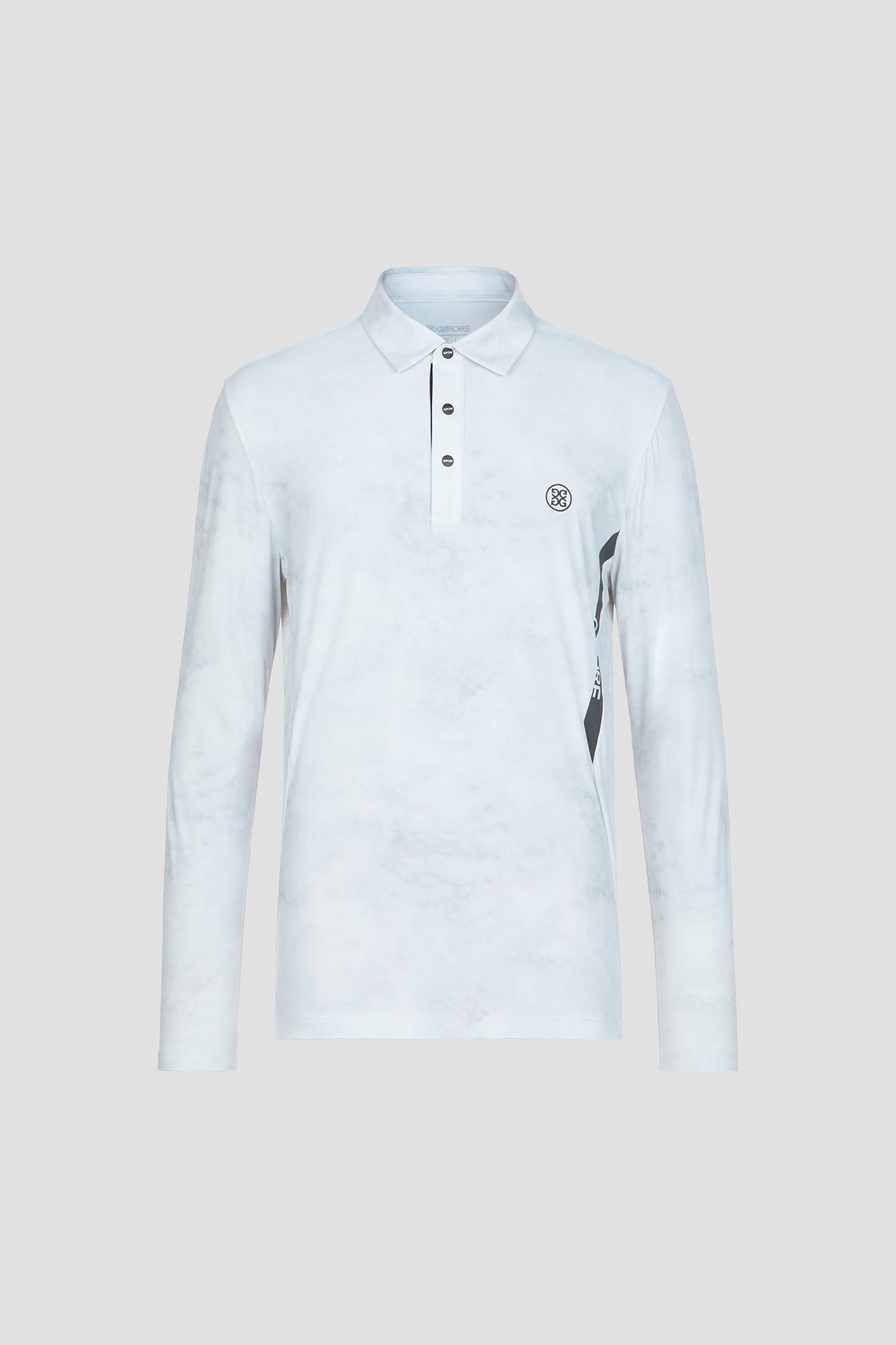 テクスチャードパターン長袖ポロ / G/FORE（ジーフォア）の長袖Tシャツ