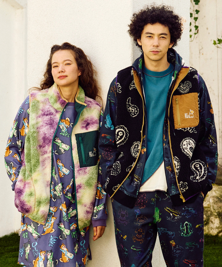 ボア×ナイロンリバーシブルベスト (MENS) ｜ファッション通販 SANKO