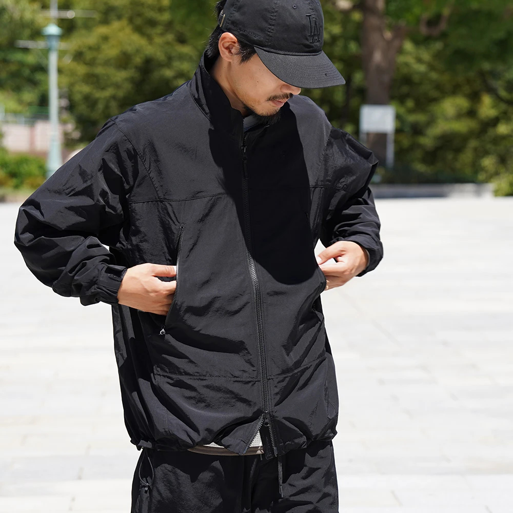 GOLDWIN クレイジーパターン 中綿ジャケット マルチカラー ゴールド