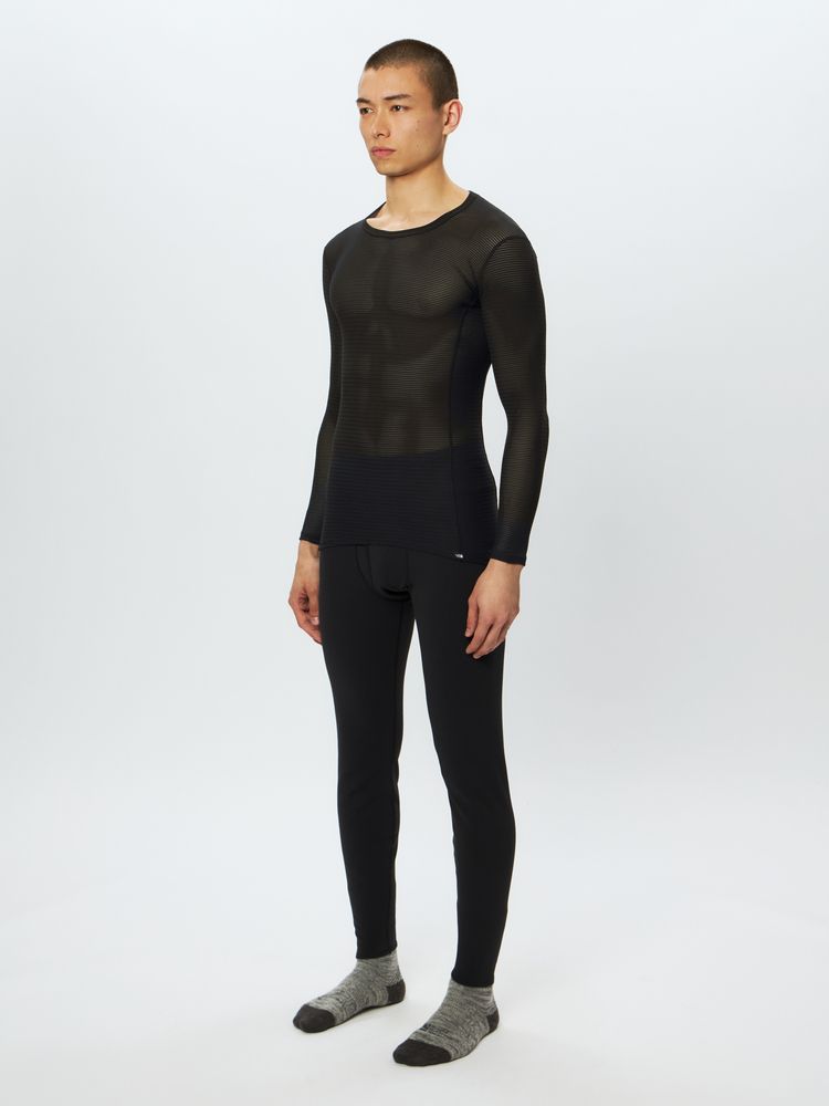 公式】ロングスリーブ 100 ドライ WR クルー（メンズ）｜ザ・ノース