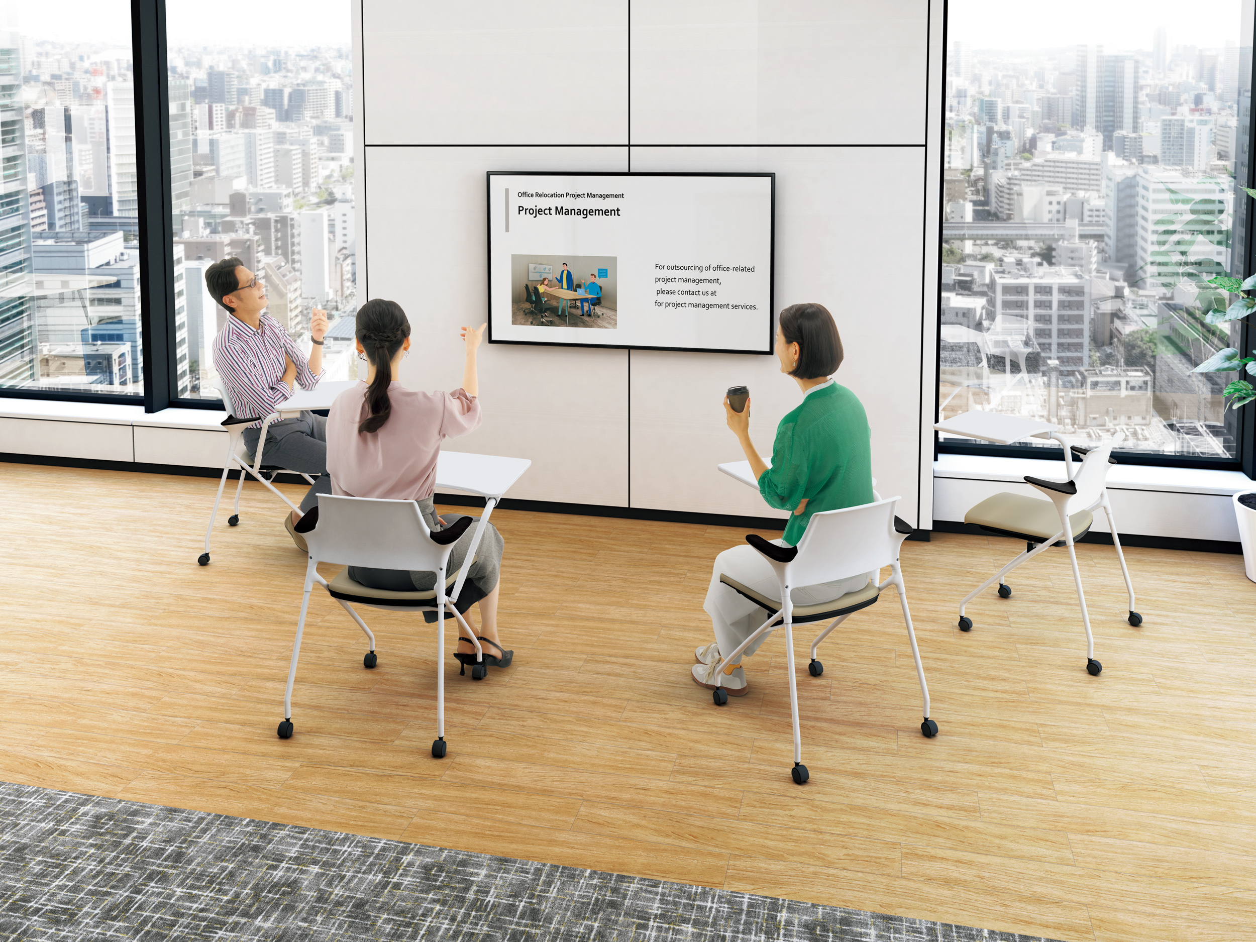 PLUS WEB CATALOG | ミーティングチェア | NEWMAL | 687-347