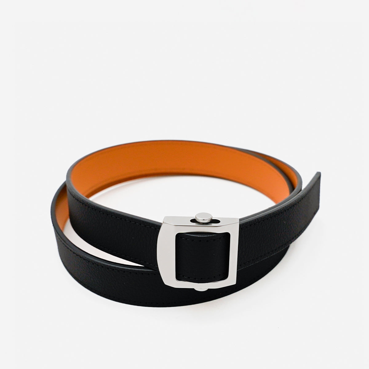 HERRIE HOLELESS BELT / DIPLO JP｜ホールレスベルト 真鍮バックル 本