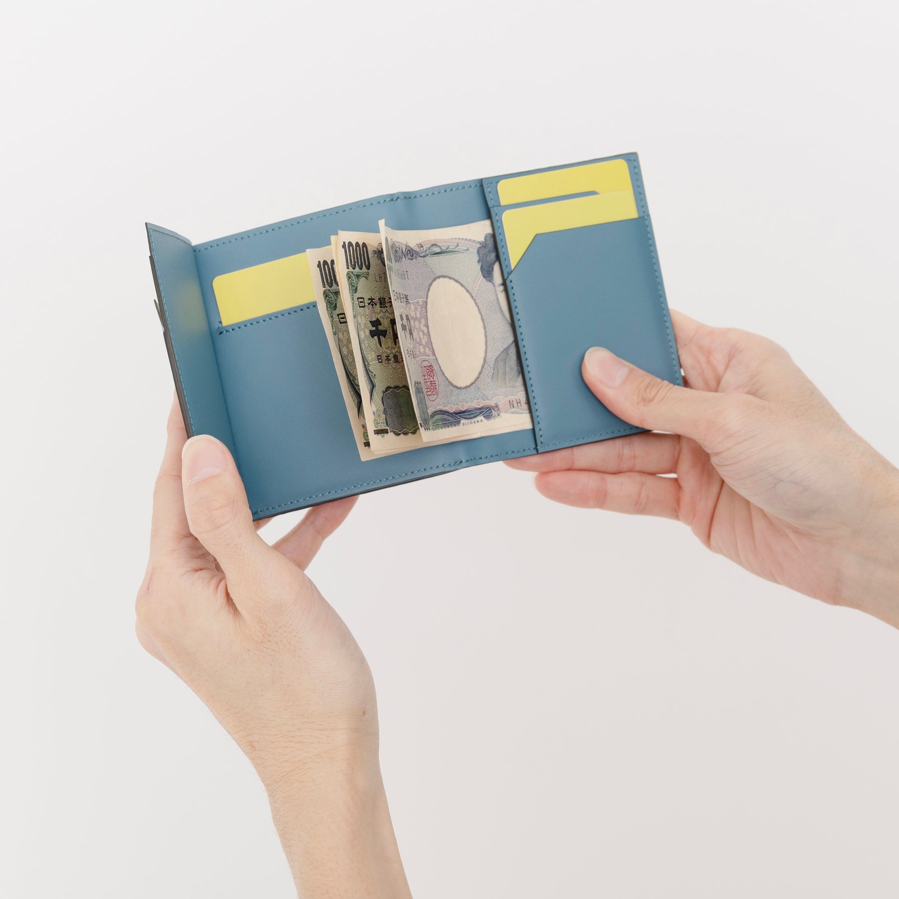 CRISTY TWOFOLD BILL WLT / DIPLO FJORD｜薄型二つ折り財布 シュリンク