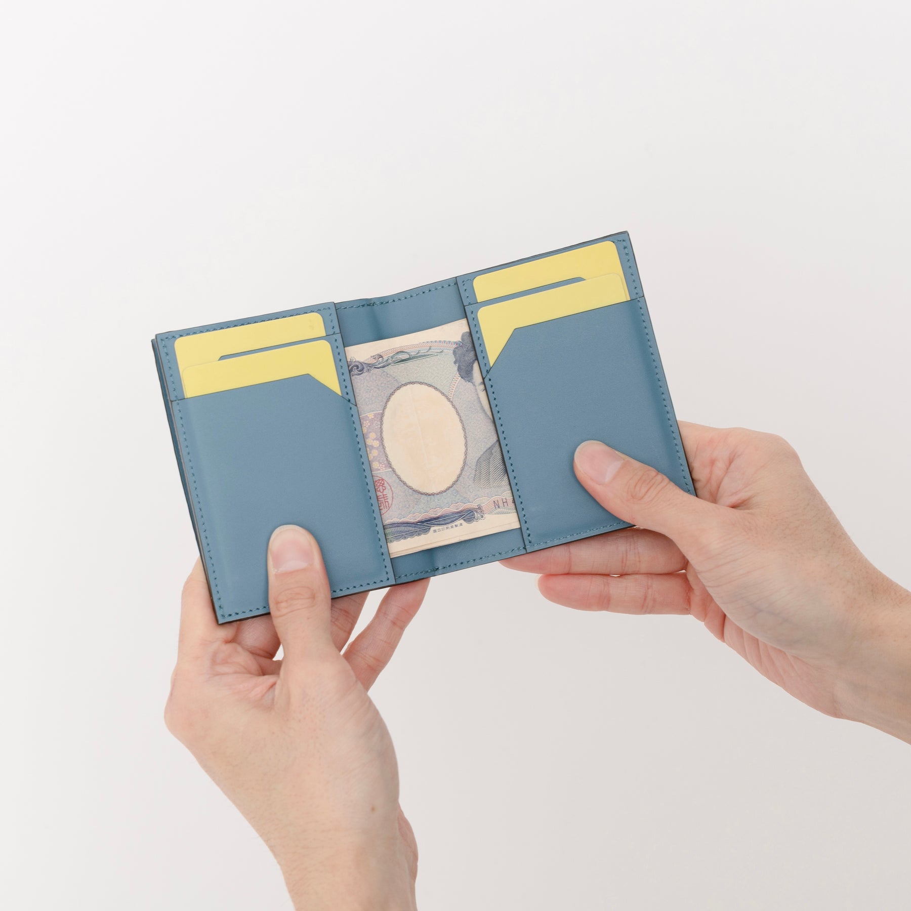 CRISTY TWOFOLD BILL WLT / DIPLO FJORD｜薄型二つ折り財布 シュリンク