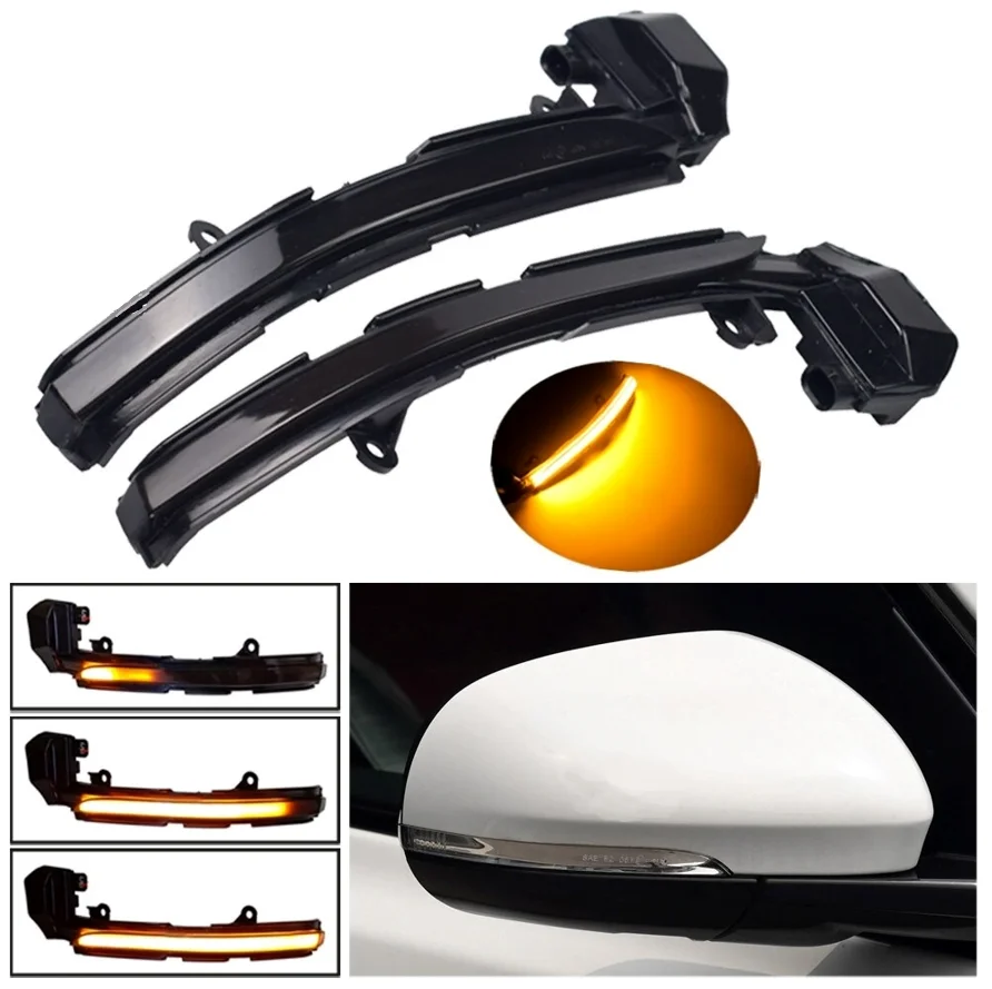 Set semnalizare dinamica secventiala progresiva fumurie oglinda