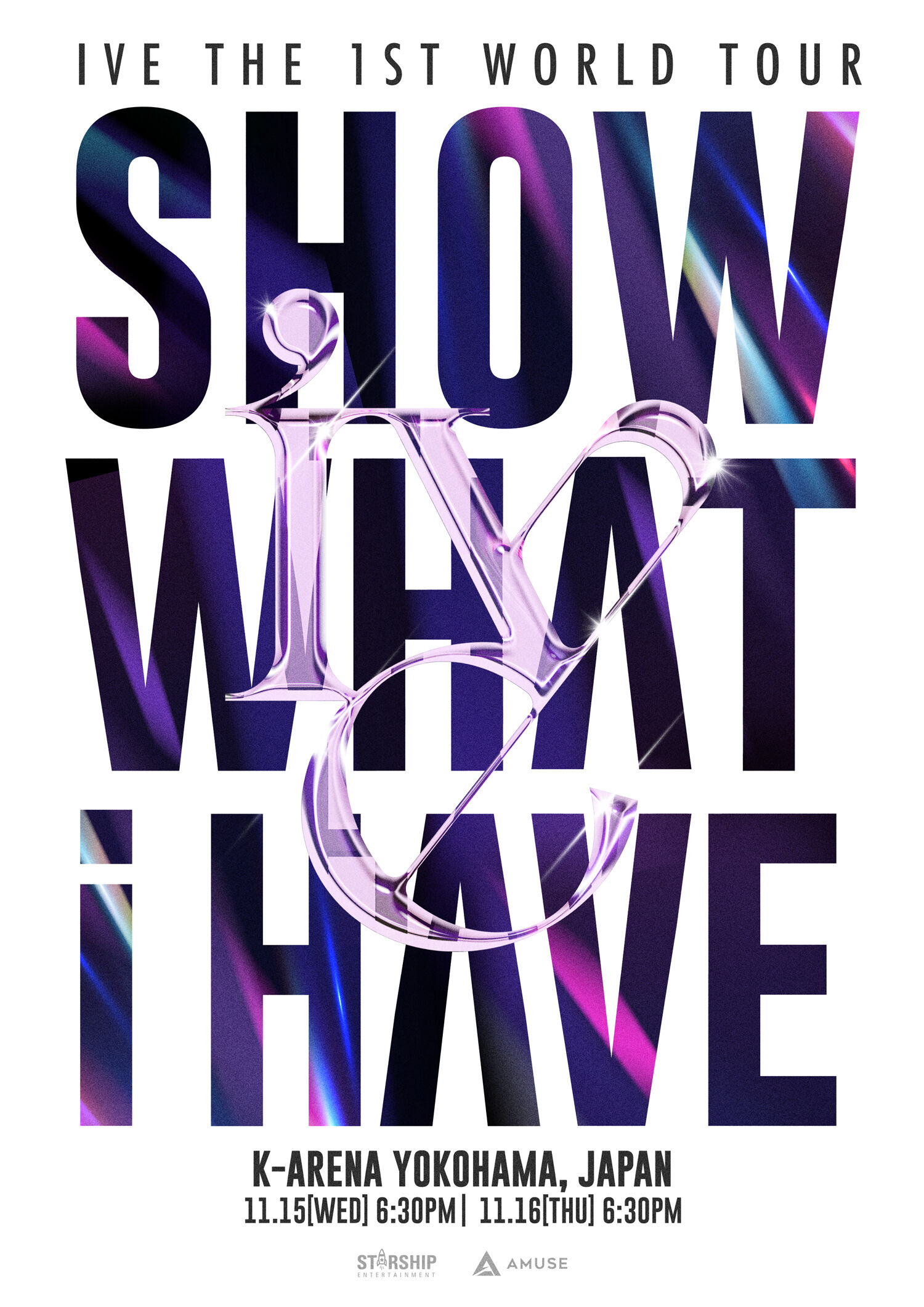 IVE THE 1ST WORLD TOUR 'SHOW WHAT I HAVE' IN JAPAN」開催決定