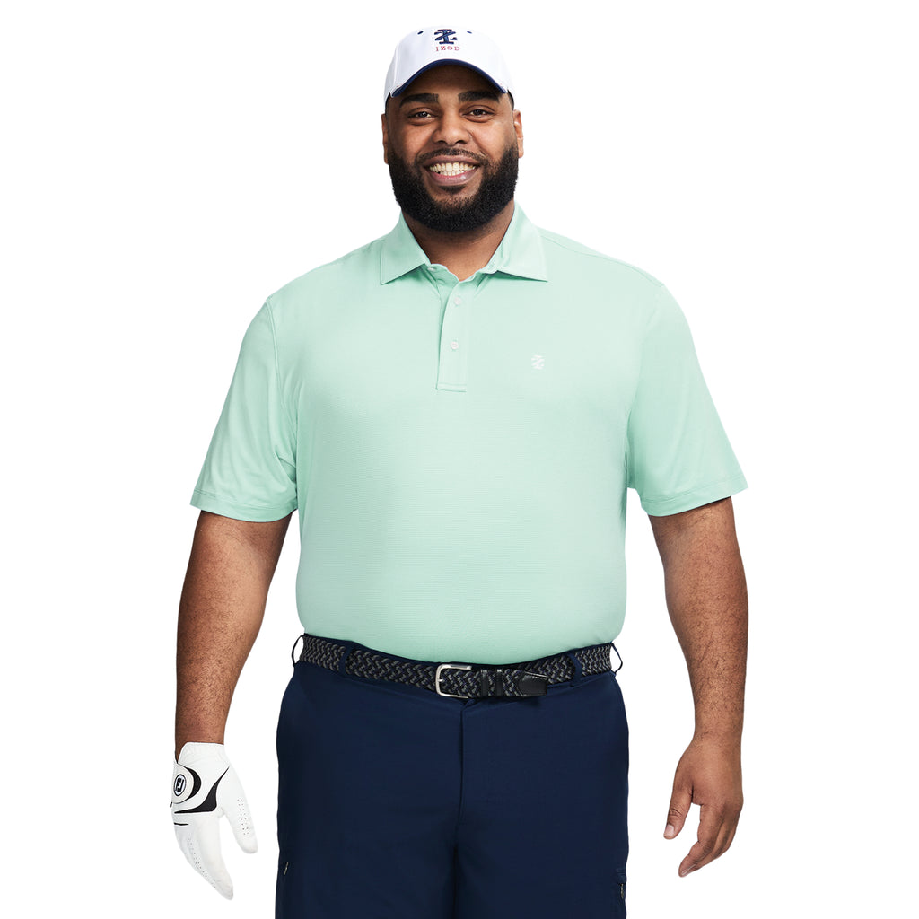 Big & Tall Golf Swingflex Mesh Polo - Limpet Shell – IZOD