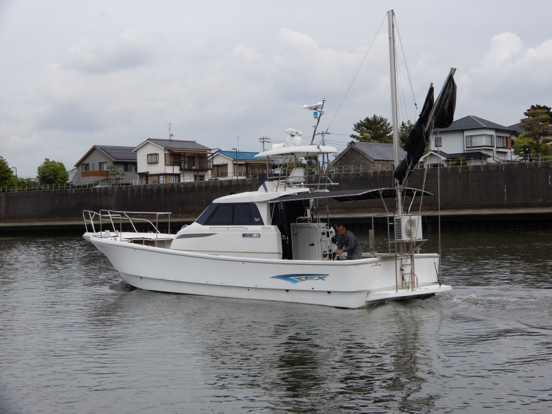 ヤンマー EX40 EX-40A2 ハイパワー495馬力 6CXBS-GT 極上艇 早い物勝ち