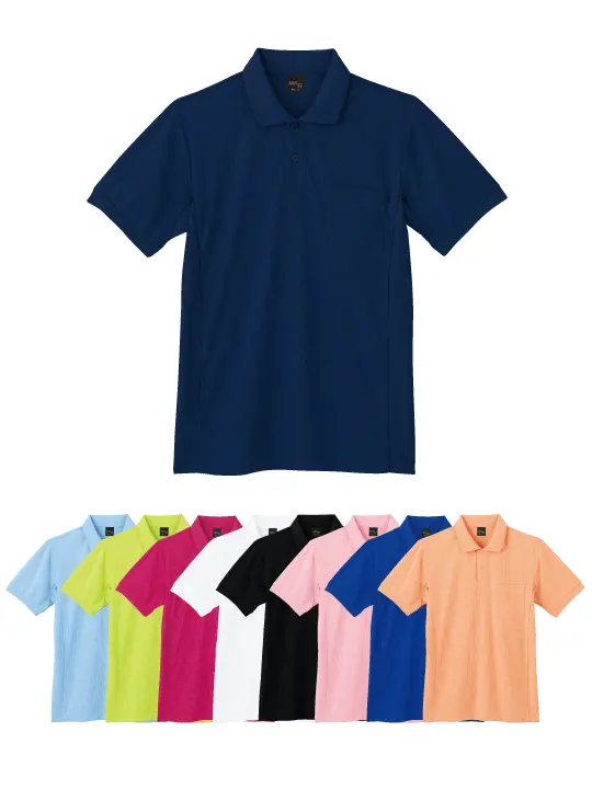 JICHODO】 85254 エコ製品制電半袖ポロシャツ [通年]通販ページ│自重