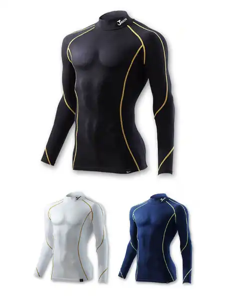 Jawin】 56144 ロングスリーブ(総メッシュ)[春夏]＜名入れ刺繍加工不可