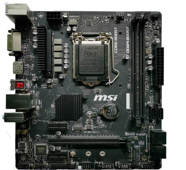 MSI B360M-S02 マザーボード LGA1151 DDR4 64GB 第8/9世代CPU 9700KF