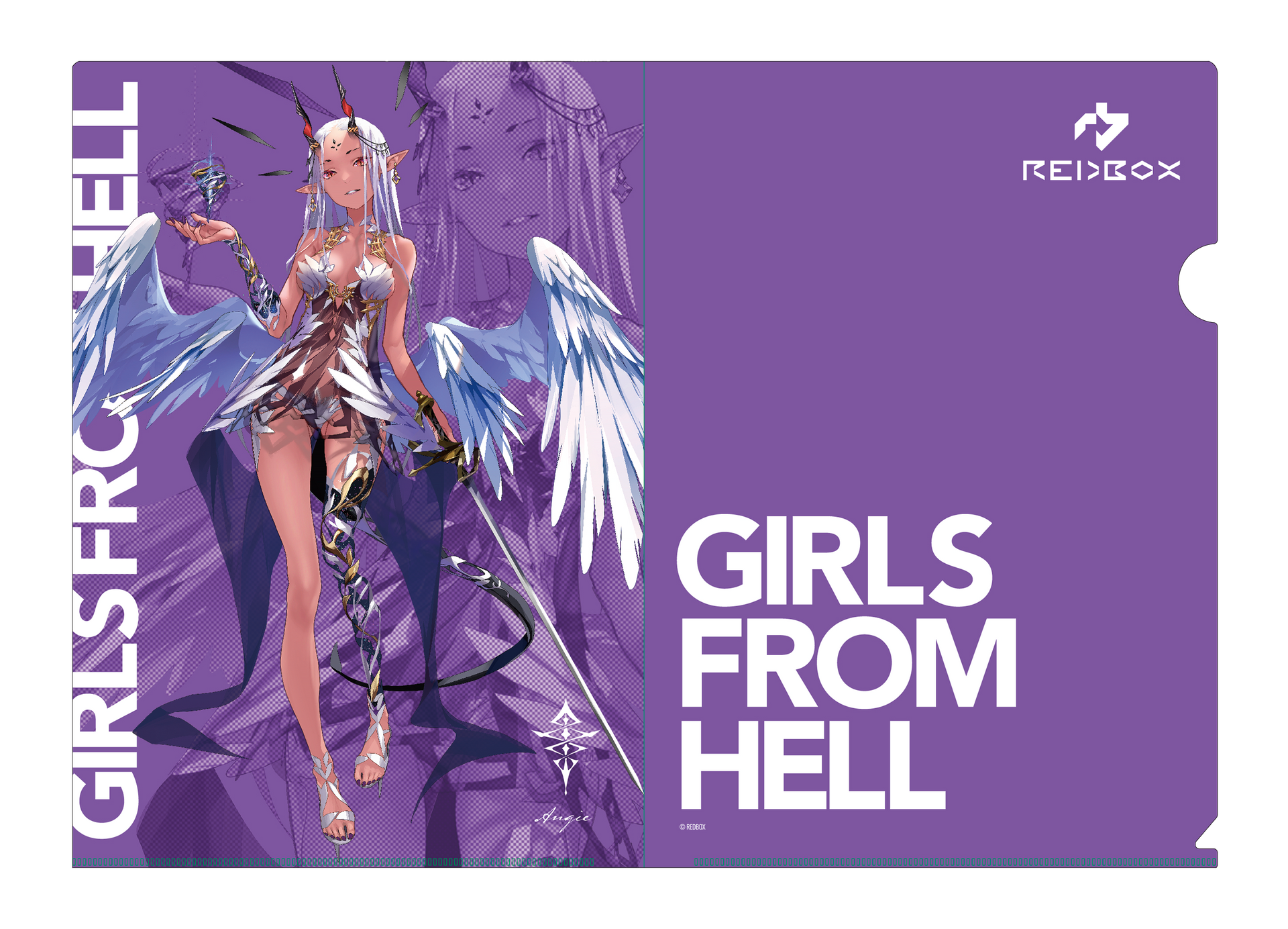 クリアファイル3枚セット GIRLS FROM HELL／Bセット - Tokyo Otaku Mode